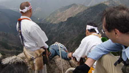 大峰山入峰修行